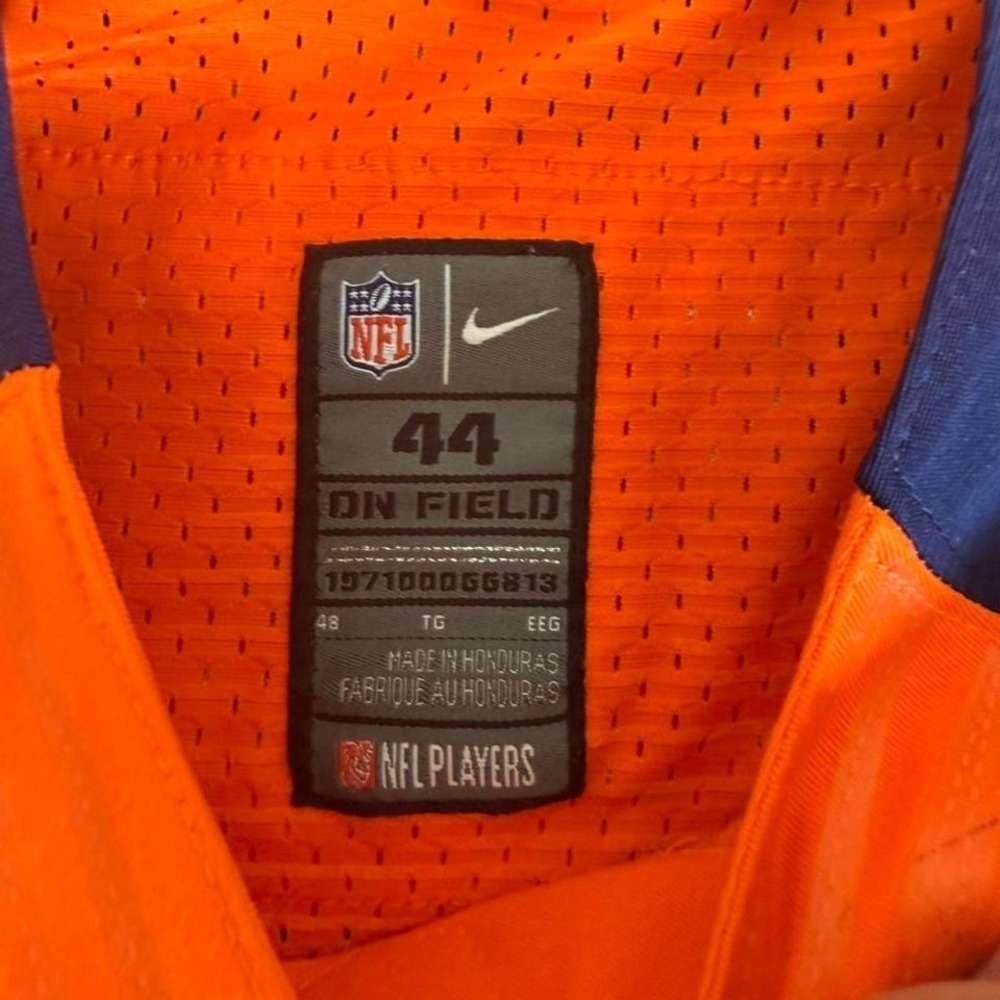Nike Peyton Manning Denver Broncos orange jersey - Picture 4 of 6